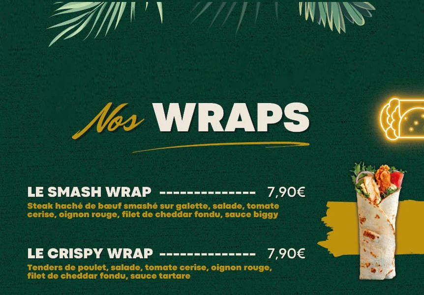 Carte wraps